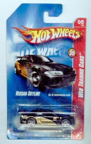 Hot Wheels 2008-081/196 Web Trading Cars 05/24 Nissan Skyline 1:64 Scale by Hot Wheels