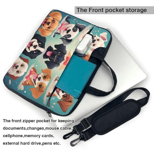 Cartoon dog Laptop Tote Bag para portátil miniatura 5