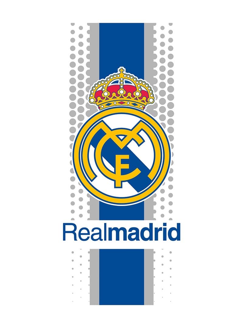 New Import Real Madrid Beach Towels – 100% Microfibre, Quick Drying and Exclusive Design (140 x 70 cm)