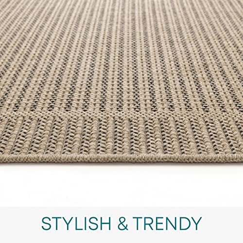 Livabliss Mindy Darwin Indoor Outdoor Design, Living Room 120x170 cm, Dining Kitchen Use, Boho Patterned Neutral & Coloured - Image 3