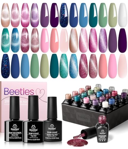 beetles Gel Polish Beetles Gel Nail Polish Set 20 Colors