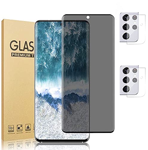 Galaxy S21 Ultra Privacy Screen Protector With Pack Camera