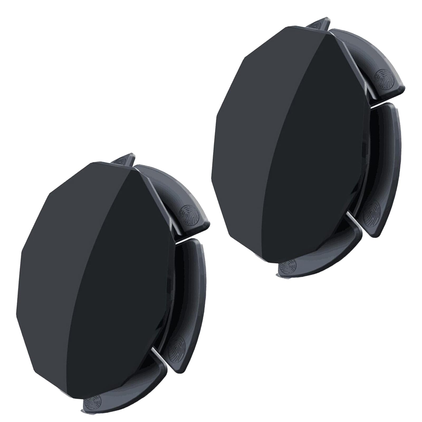 ROYJJ Upgraded Car Phone Mount Adhesive Disc Suitable for Enhanced Grip on Curved Dashboard Surfaces PC Silicone Pad
