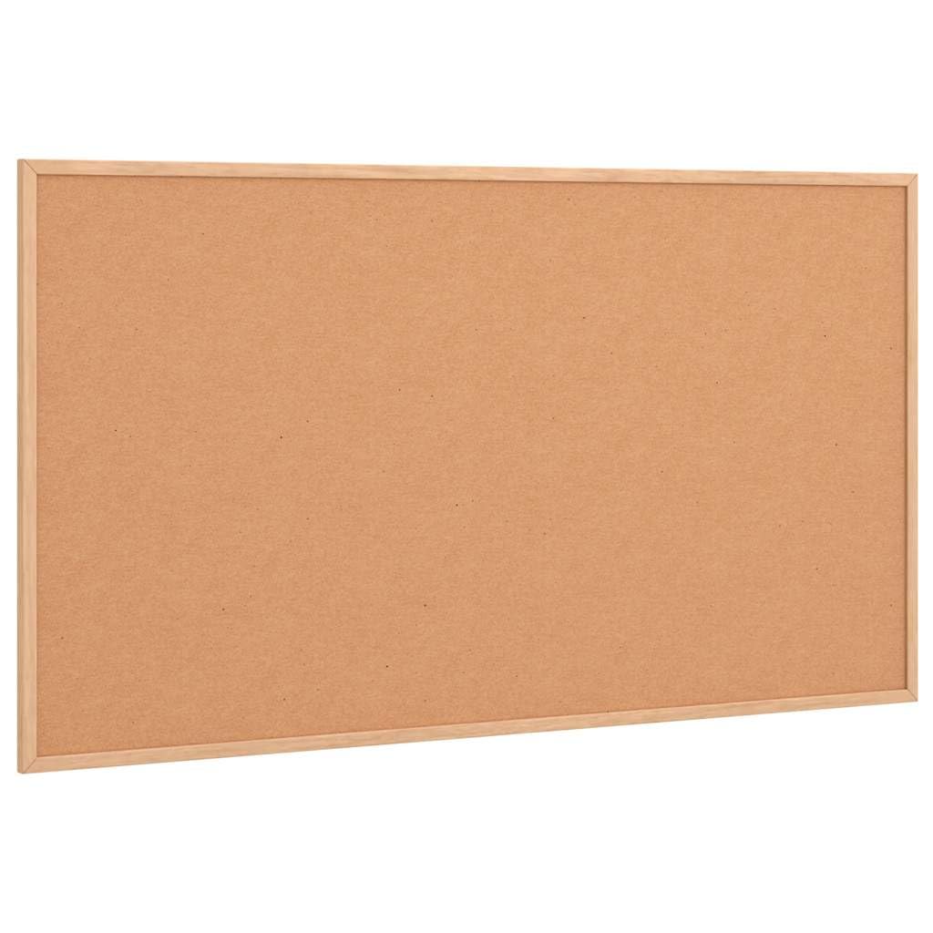 SKM Korktafel mit massivem Kiefernholzrahmen 100x55 cm,Bürobedarf,Präsentationsbedarf,Ausstellungstafeln,Pinnwände,1.75 kg,4017421