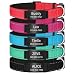 SF Custom Personalized Reflective Dog Collars,Custom Engraved Stainless Steel Name Plate ID Collar Padded Pet Collar 4 Adjustable Sizes X-Small Small Medium Large
