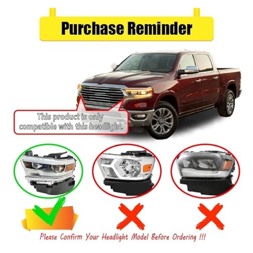 Module LED DRL Dodge Ram 1500 phares de jour 2019-2022 blanc - 6