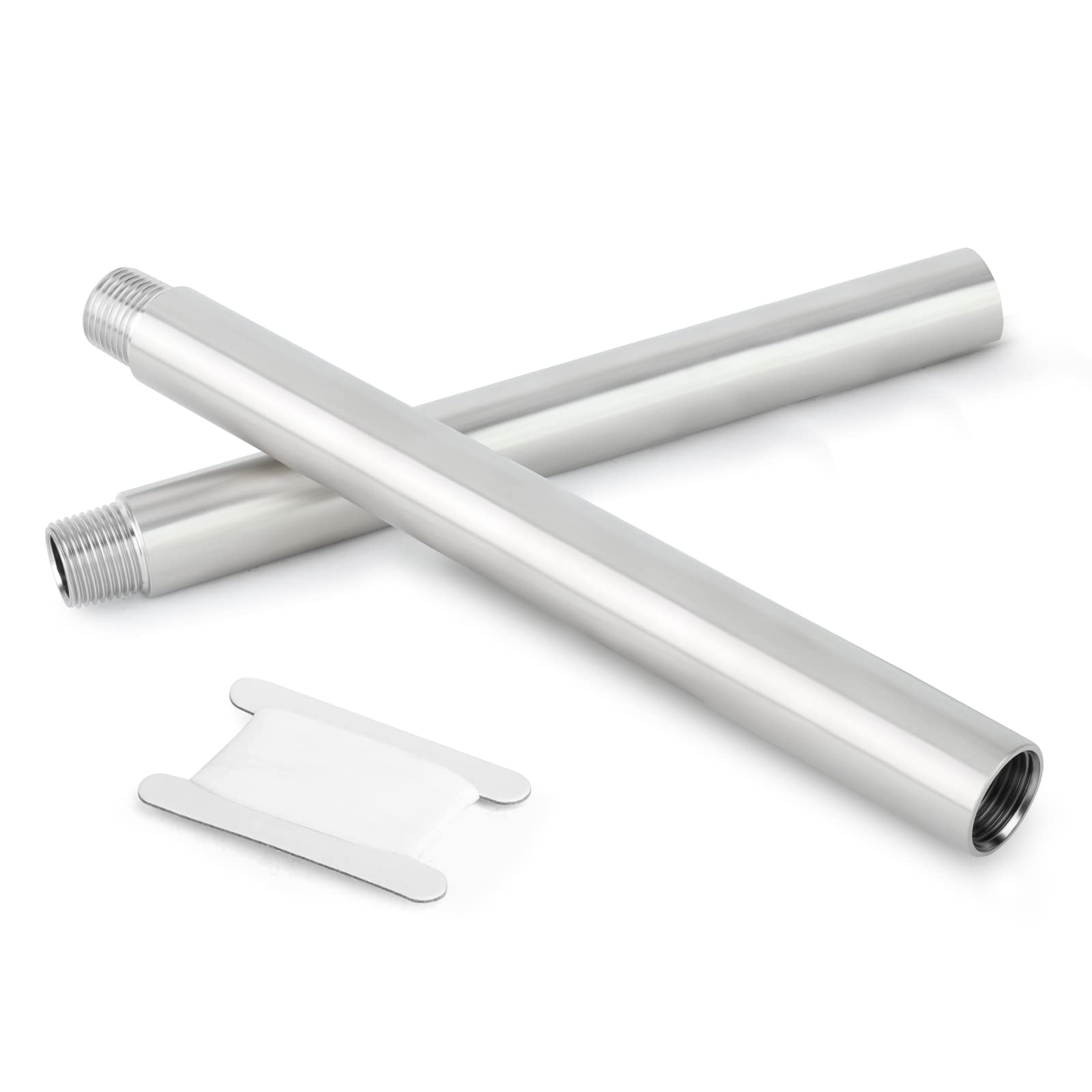 2 piezas 50mm 3/4" Hembra x 3/4" Macho BSP Nipple Cast Pipe 304 Stainless Steel Pipe Fittings — view 13