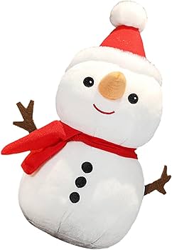 ゆきだるま Amazon.co.jp: ぬいぐるみ 雪だるま スノーマン 抱き枕 Xmas