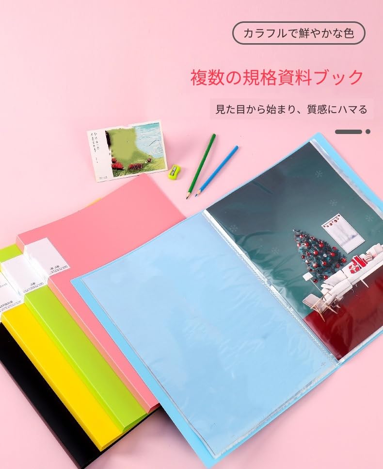 Amazon | DingGuaGua A2/A3サイズ対応ポスターファイル30ポケット収納