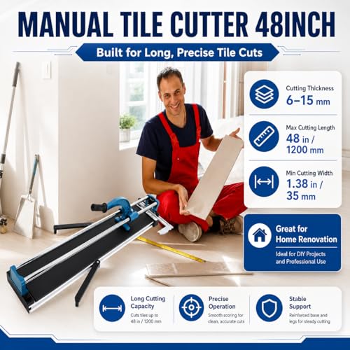 Ketofa 48-Inch Manual Tile Cutter