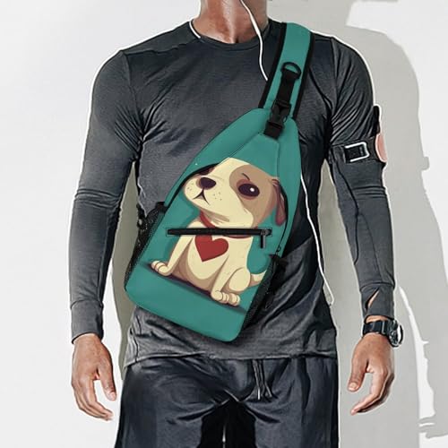 Bolso Cruzado en Forma de Corazón para Senderismo miniatura 7