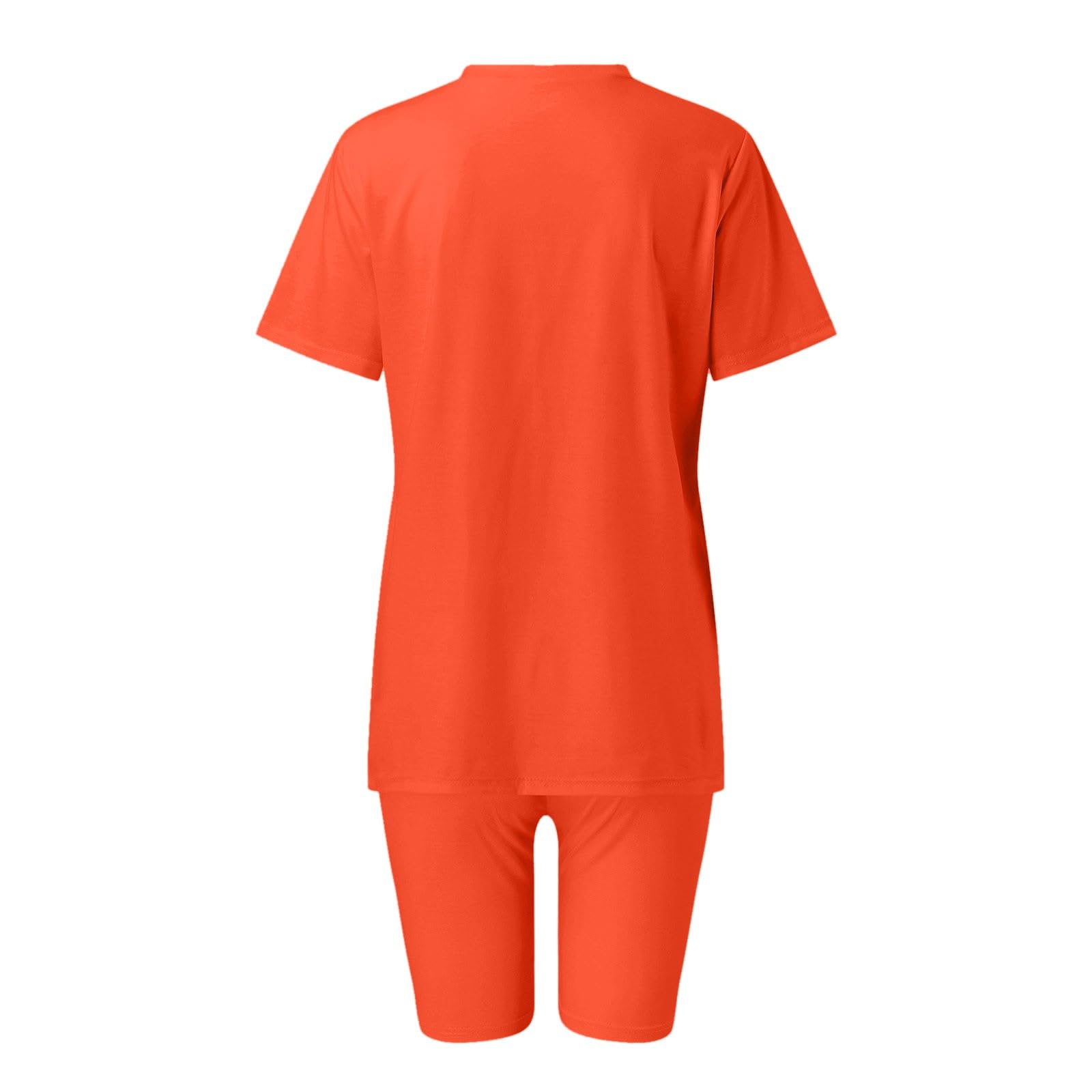 Zweiteilige Outfits für Damen, kurzärmelige Oberteile und kurze Hosen, Lauf-Yoga-Sport-Sets