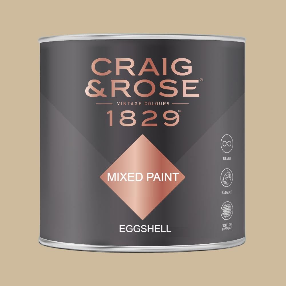Paint Stop CRAIG & ROSE 1829 EGGSHELL PALE OAK 750ML