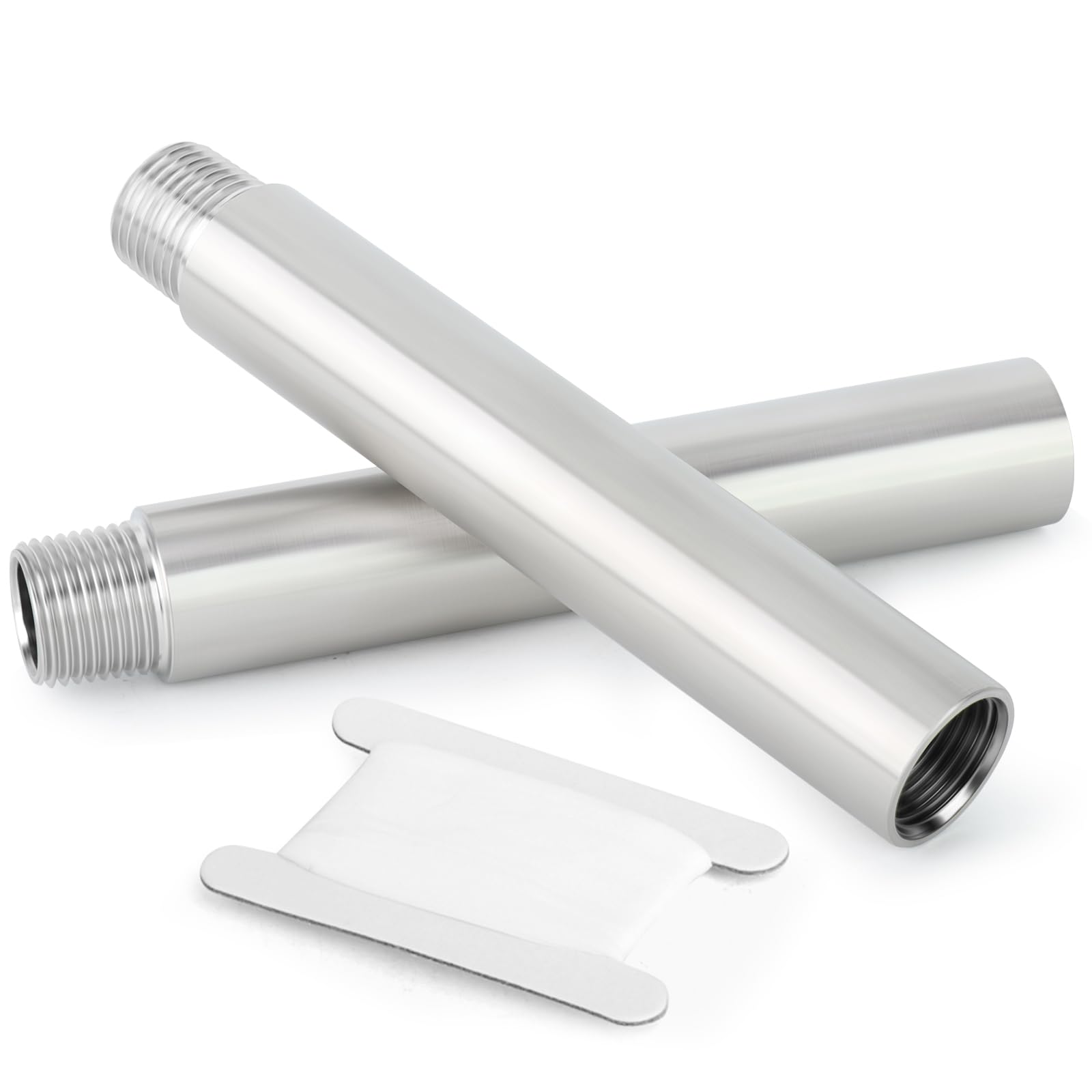 2 piezas 50mm 3/4" Hembra x 3/4" Macho BSP Nipple Cast Pipe 304 Stainless Steel Pipe Fittings — view 9