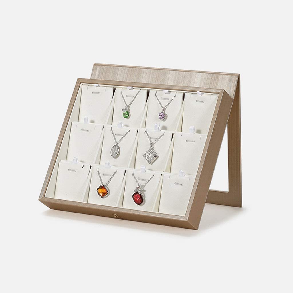 Pudełka na biżuterię z przezroczystą pokrywką PET i metalowymi guzikami Pierścionki Kolczyki Naszyjnik Biżuteria Przechowywanie na biurku /91(Jewelry Box F)