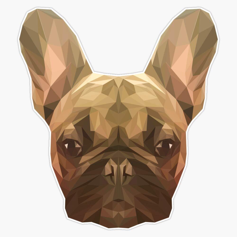 EMC Graphics Heartbeat French Bulldog Vinyl Waterproof Sticker Decal Car Laptop 