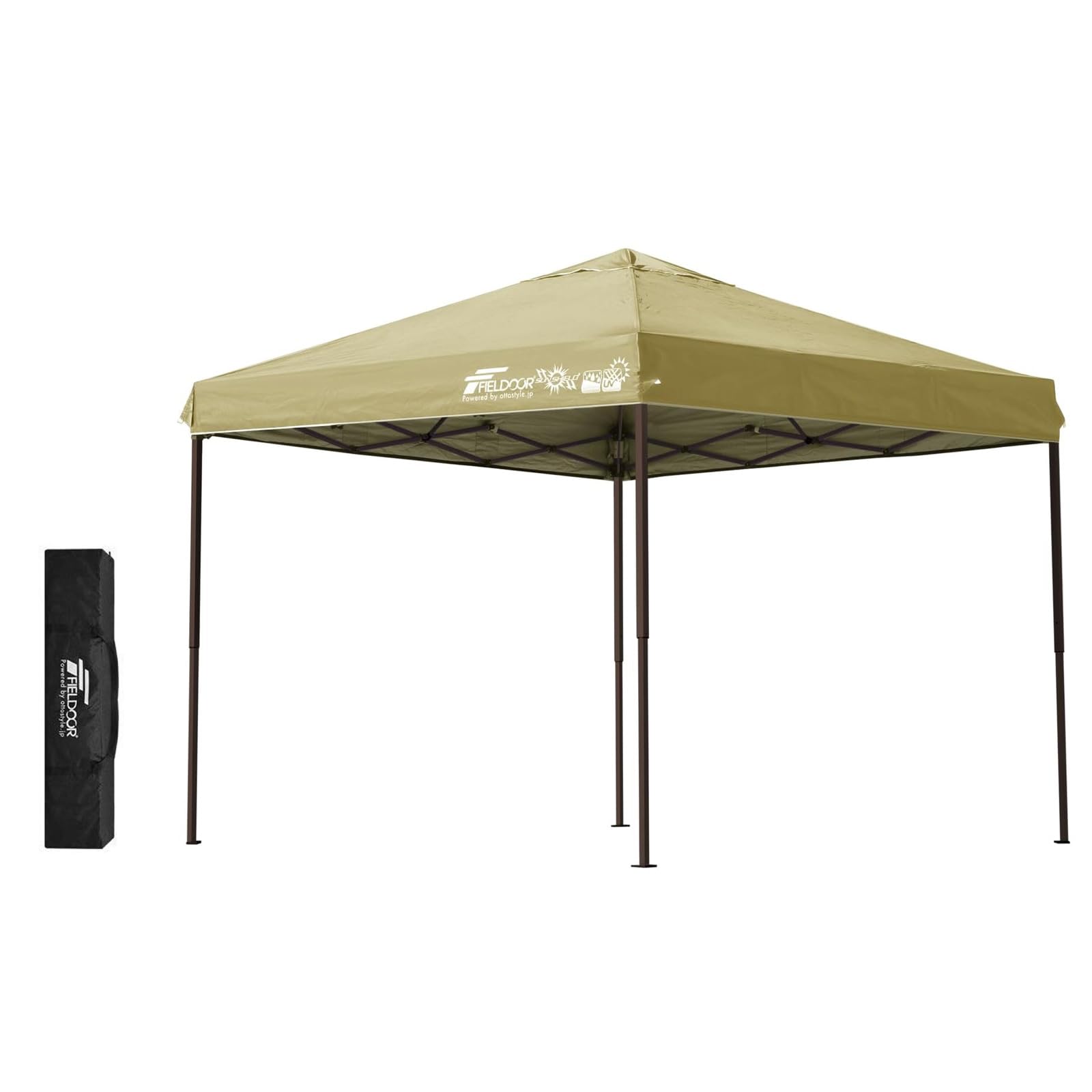 Amazon.co.jp: FIELDOOR ワンタッチタープテント 【4点ロック/強化版