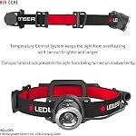 Ledlenser H8R Headlamp, Hard Hat Light, 600 Lumens, 150m Beam, IP54 - Image 7
