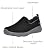 Skechers Women's Gowalk Joy Walking Shoe, Black/Charcoal, 7.5 M US