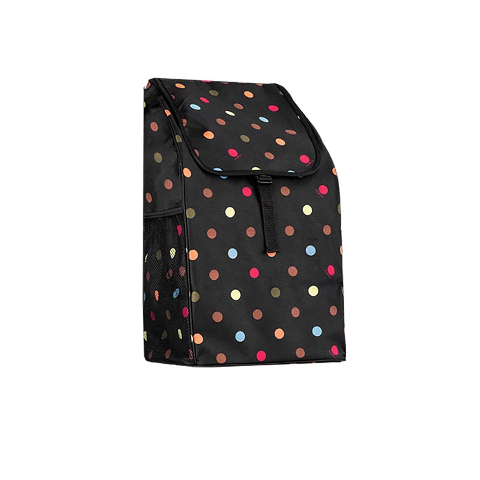 Torba wymienna do wózka - wodoodporna torba do przechowywania z tkaniny Oxford 50 l, wytrzymała, trwała torba na wózek na zakupy, wózki do supermarketów, kempingów i pikników, dł.