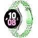 Aresh Bands Compatible with Fitbit Versa 2 Bands/Versa/Versa Lite/Versa SE,Soft Silicone Band Wristbands Strap Accessories for Women Men (Black+White+Sangria, Large)