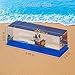 Honsheng Unsinkable Boat One Thousand Pirate Ship Piece Model Sunny Toys in a Bottle Box Acrylic Cruise Ship Fluid Drift Paperweight Desk for Decoration Boys Girls Gifts