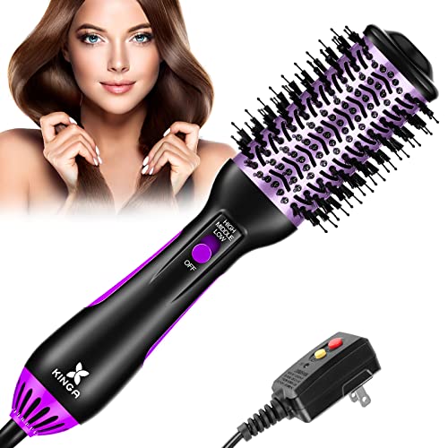 Kinga 5 in 1 Hair Dryer Brush Blow …