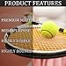 Swingers 20 Pack Tennis Balls,Training Exercise Balls for Pet Dog, High Elasticity Practice Tennis Balls for Beginner, with Mesh Carry Bag Easy to Transport (Pink)