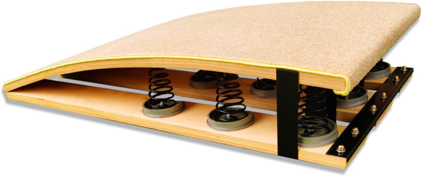 HAIXHX Hard Wood Gymnastics Springboard for Home, Vaulting High/Long Jump Flips Gymnastics Wushu Training, Adult Teens Sport Equipment