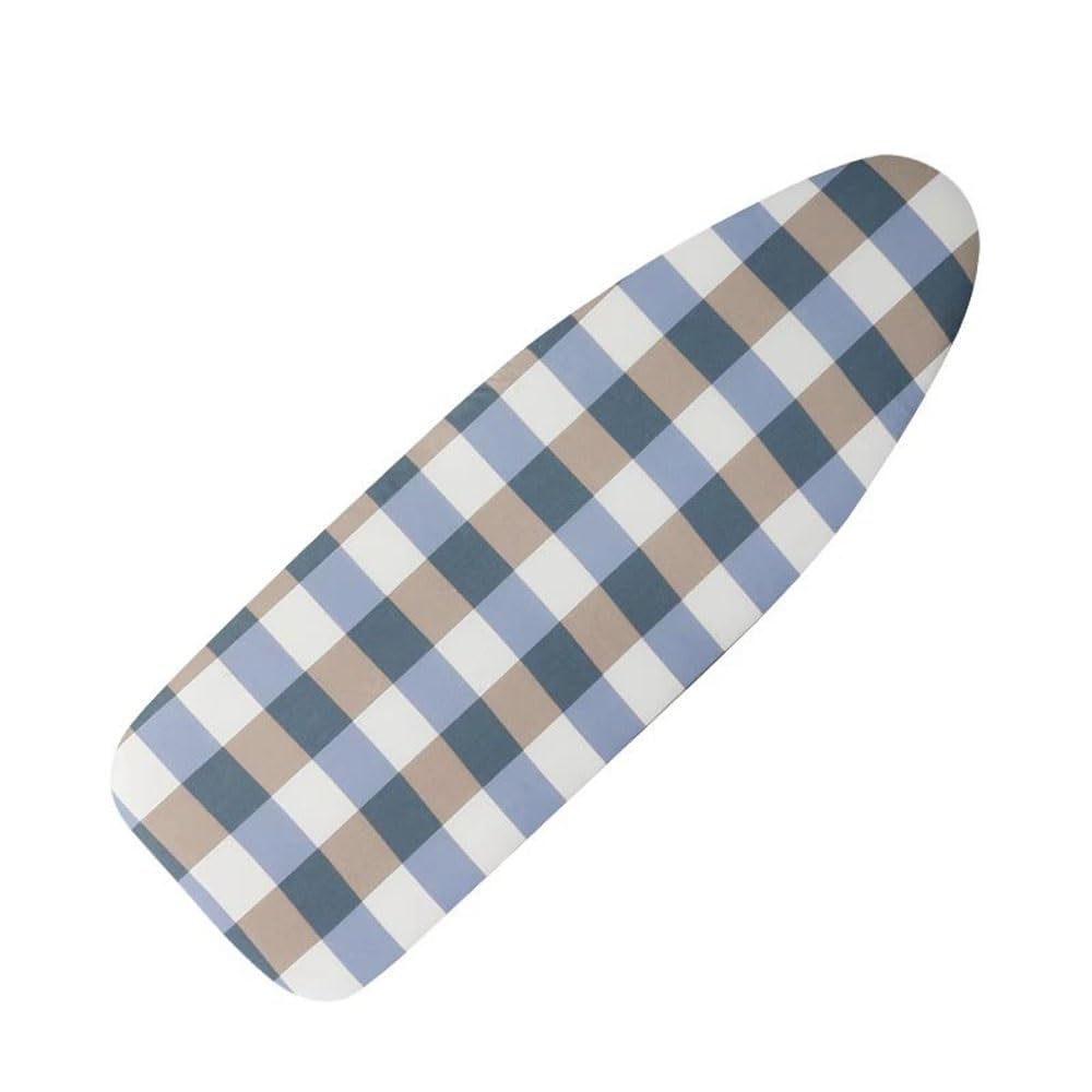 Pokrowiec na deskę do prasowania Heavy Duty Padded Pokrowiec na deskę do prasowania, 100% bawełny, odporny ciepło i przypalenie, regulowany wzór, różne rozmiary(D,Large Ironing Board Cover)