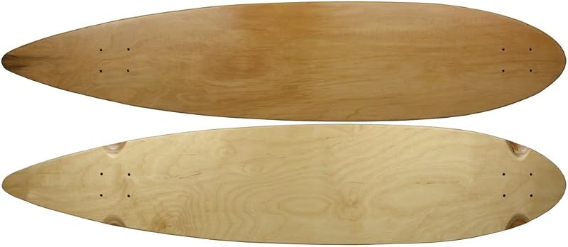 Moose Longboard 9" x 43" Pintail Deck Natural