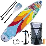 RAVE Sports Kota Series Inflatable Stand Up Paddle Boards 11 ft 2 in with Premium SUP Paddle Board Accessories, Stable Design & Non-Slip Comfort Deck for Youth & Adults