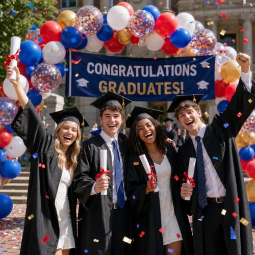 Image of Red White and Blue Balloons Arch Kit,130pcs Different Sizes Balloons