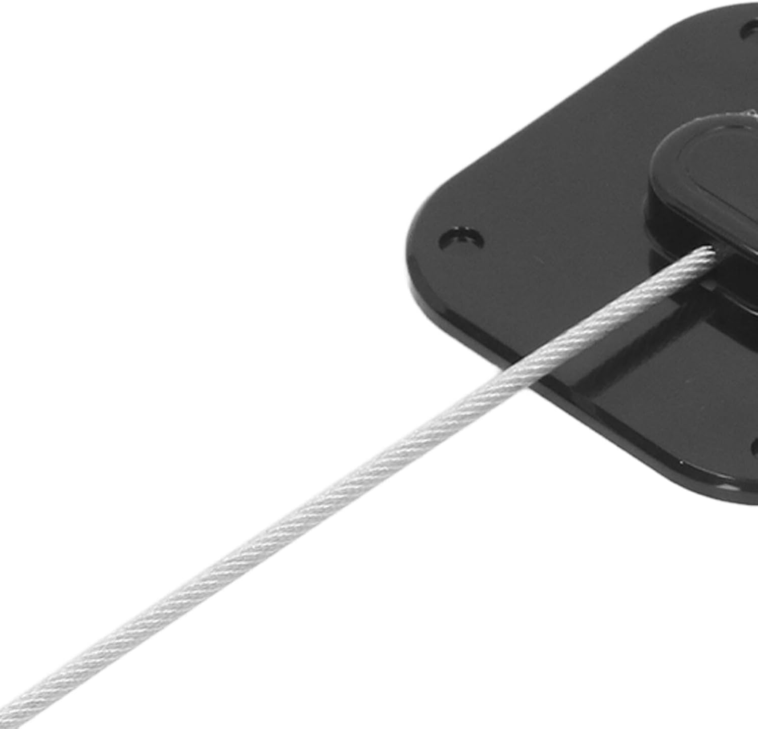 No Drill Refrigerator Lock, Wide Application, Sturdy Plastic No Mark Adhesive Child Safety Lock for Cabinet (Black)