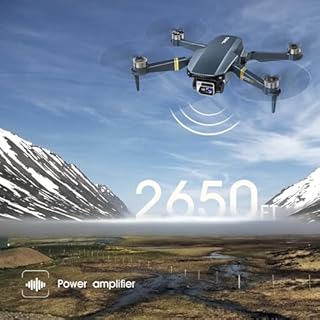 2650 ft Control Range Super Endurance Foldable Drone with Camera for Beginners–60+ min Flight Time, WiFi Quadcopter with 4K HD Camera, Brushless Motor, Auto Hover, Follow Me (3 Batteries)