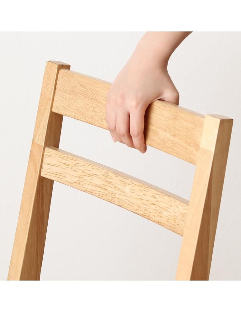 ❤️再再値下げ❤️✨激かわ✨ チェアー2脚 Amazon.co.jp: ちいさいがかわいいシンプルチェア2脚セット 天然木