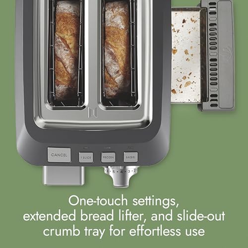 Image of Lotus Toaster, 2-Slice Toaster with Bagel Function and 7-Setting Shade Selector, The Two Slice, 900 Watts, Stainless Steel, Professional Series, LTSTR502