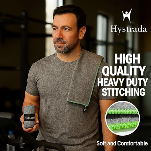 Microfiber Quick-Dry Workout Towels for Men & Women – Ultra Absorbent Gym Sweat, Sports & Tennis Towels for Fitness, Travel, Camping & Workout – 5-Pack, 16x30.5 Inch - Image 3