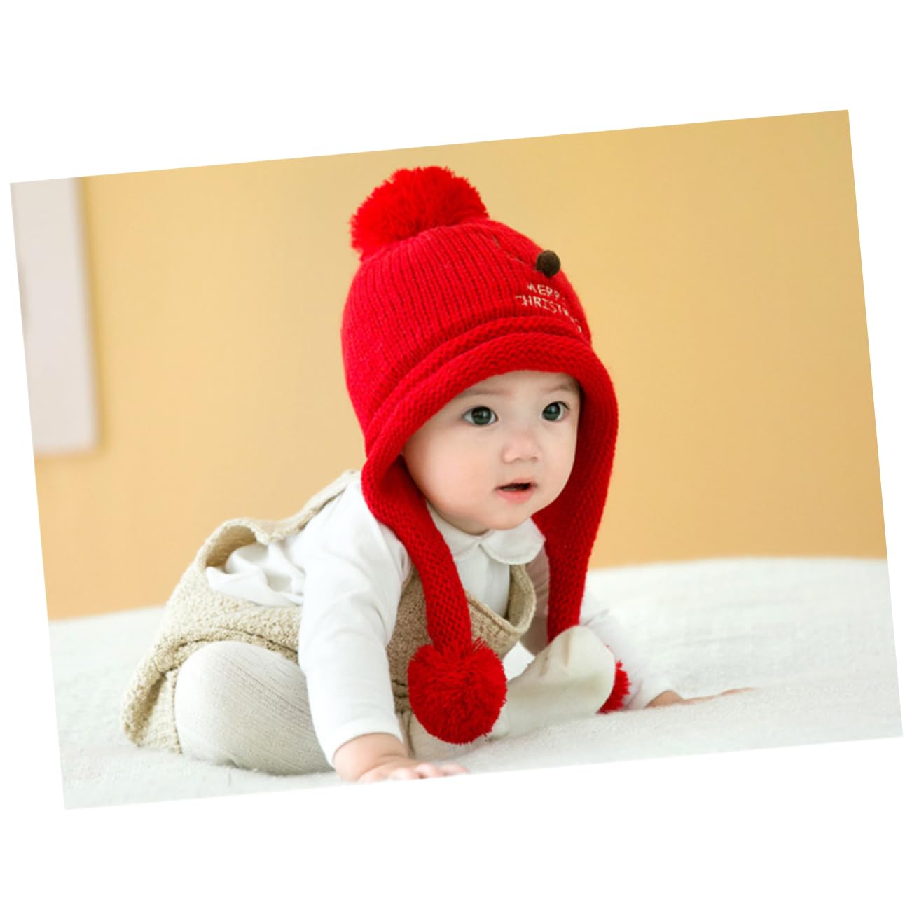 GALPADA 3 Pz Cappello Lavorato a Maglia Bambino Berretto Caldo Cappelli delle Ragazze Cappelli per Bambini Cappello con paraorecchie Cappello con Orecchie Cappello in Maglia per Bambini