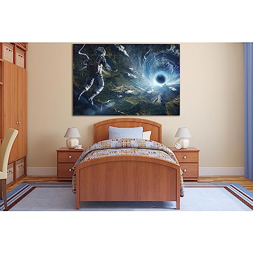 Lienzo decorativo ZELLART WTD SL427 acabado premium de astronauta