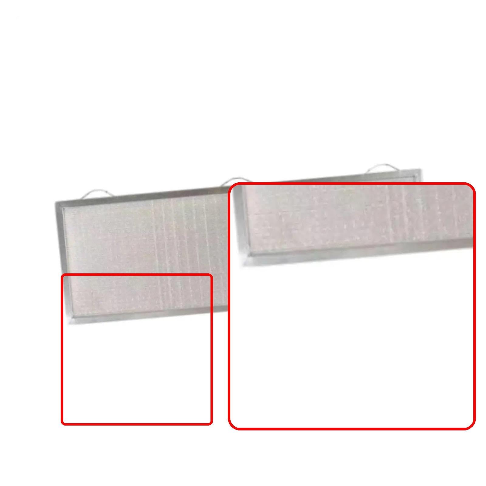 Filtro De Campana Extractora 1184172 72029 IVSR1 Reemplazo De Pieza De Repuesto De Malla De Aluminio