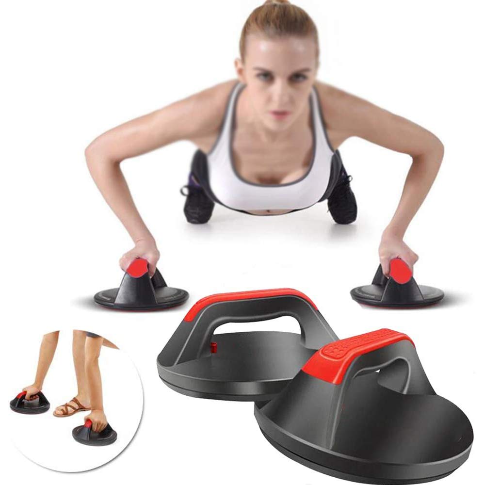 Amazon | プッシュアップバー 360°回転 腕立て伏せ ローリングプッシュ