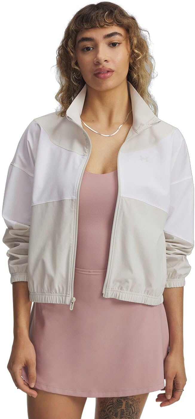 UA Rival Woven Jacket Tişört Kadın