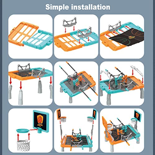 TBEOEN Jogo infantil para jogos, jogo de basquete de mesa, jogo de basquete, jogo interativo para pa
