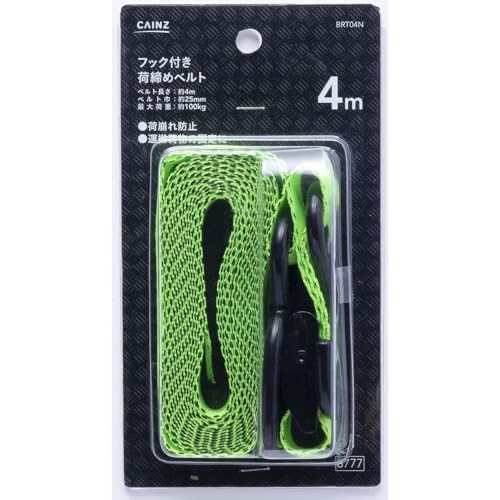 JCY(CAINZ) tbNt ג߃xg 4m 25mm gp׏d100kg uO[ BRT04N  זpi וh~ ^וŒ ג xg