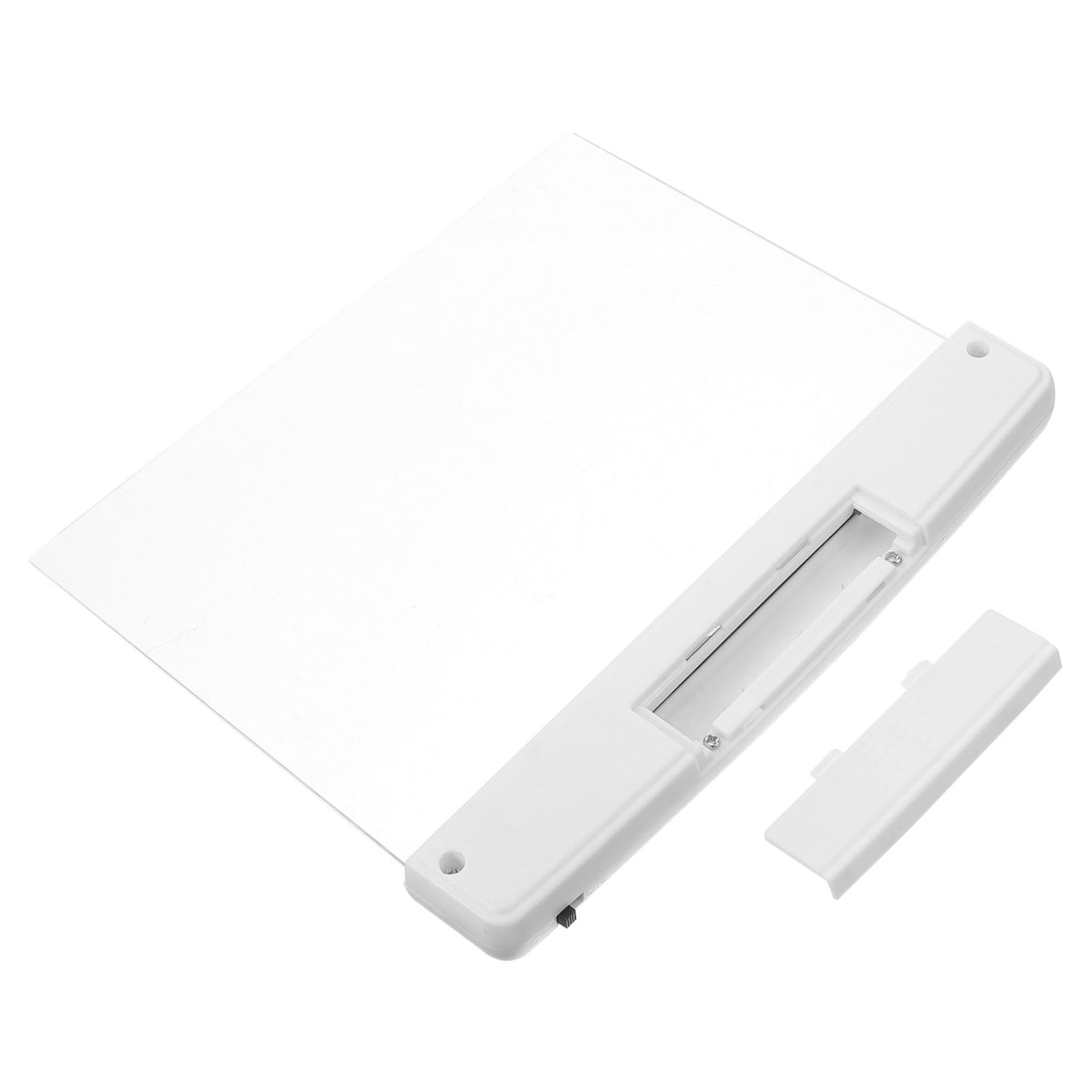 Operitacx Led Paperback Book Light Soft Panel Reading Lamp Eye-Friendly Dimmable for Bed Study Travel