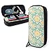 Produktbild Floral Yellow Pencil Case Bleistifttasche mit großer Kapazität und strapazierfähigem Reißverschluss Student Briefpapier-Stifttasche für Stifte und anderes Schulmaterial