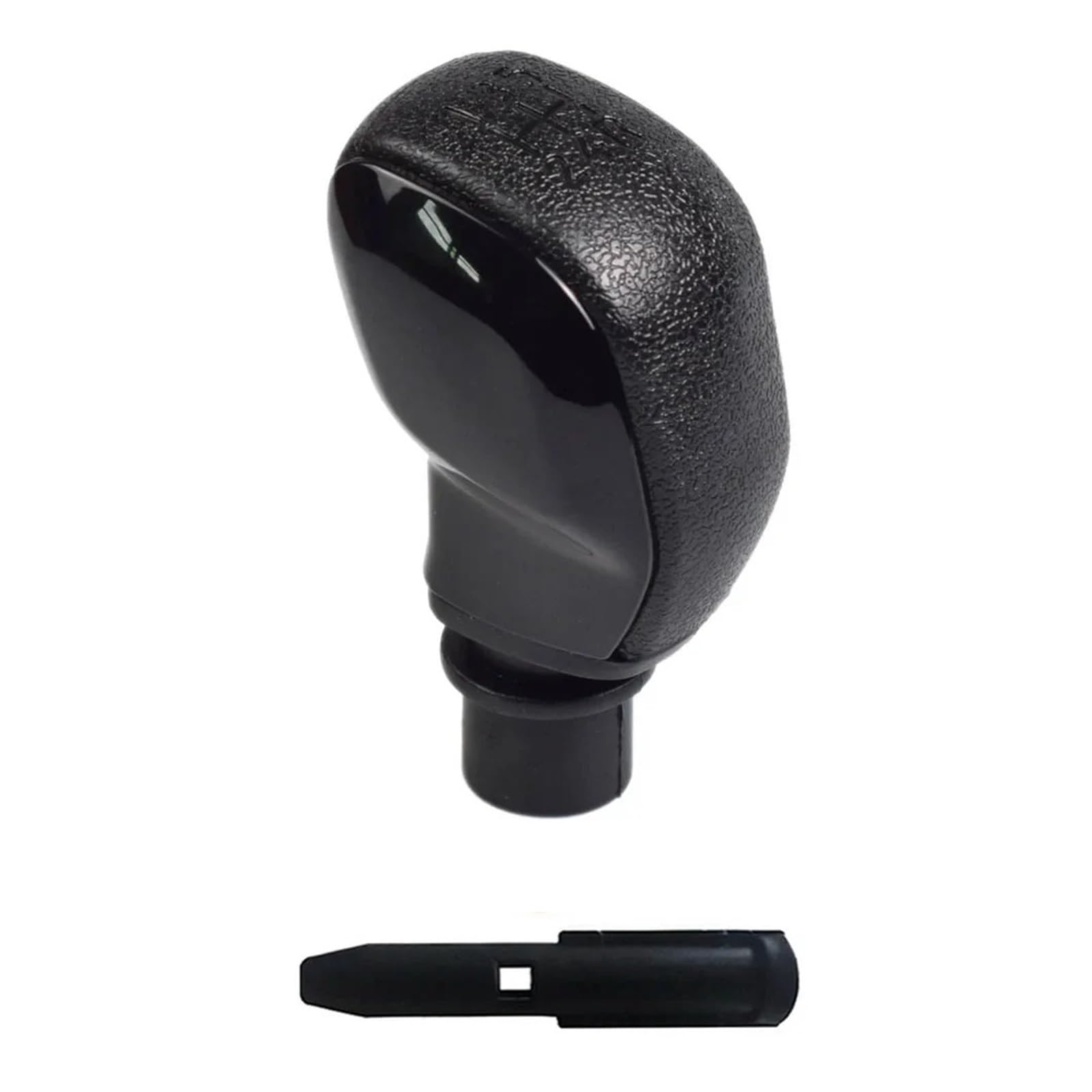Jxewmtmc Black For Peugeot 206 306 406 107 207 307 407 301 308 2008 3008 5 Speed Gear Shift Knob Lever Shifter Stick Head Gear Stick Shift Cover(Black)
