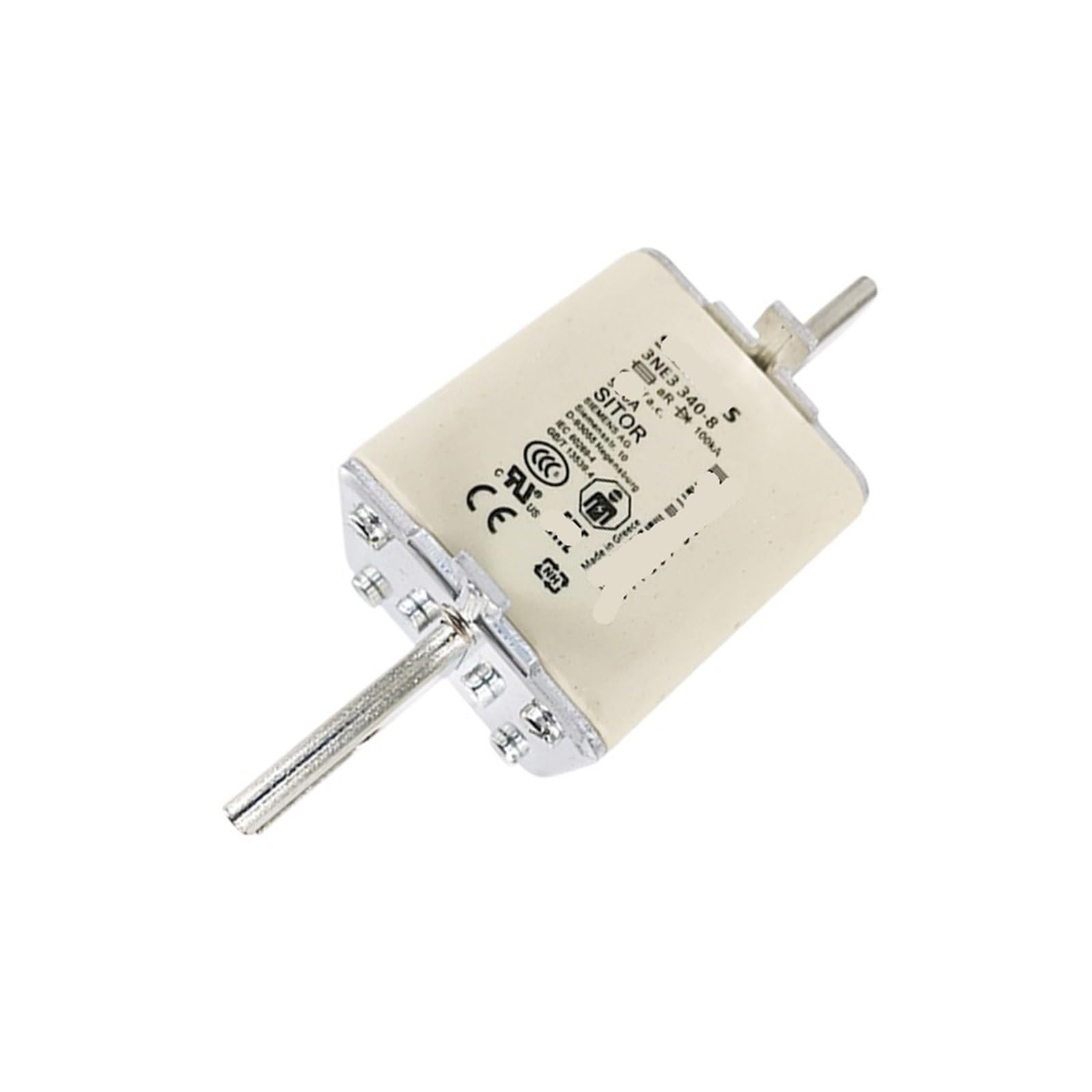 Fusible 3NE3 340-8 pour remplacer votre cartouche défectueuse 3NE8 024-1 en toute sécurité