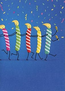 Birthday Candle Conga Line - Avanti A-Press Birthday Card